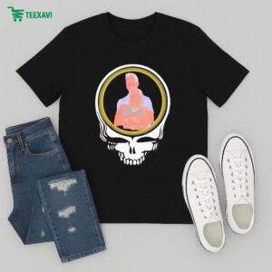 Coldplay Caught On Cam Grateful Dead Andy Byron And Kristin Cabot Skull T-Shirt
