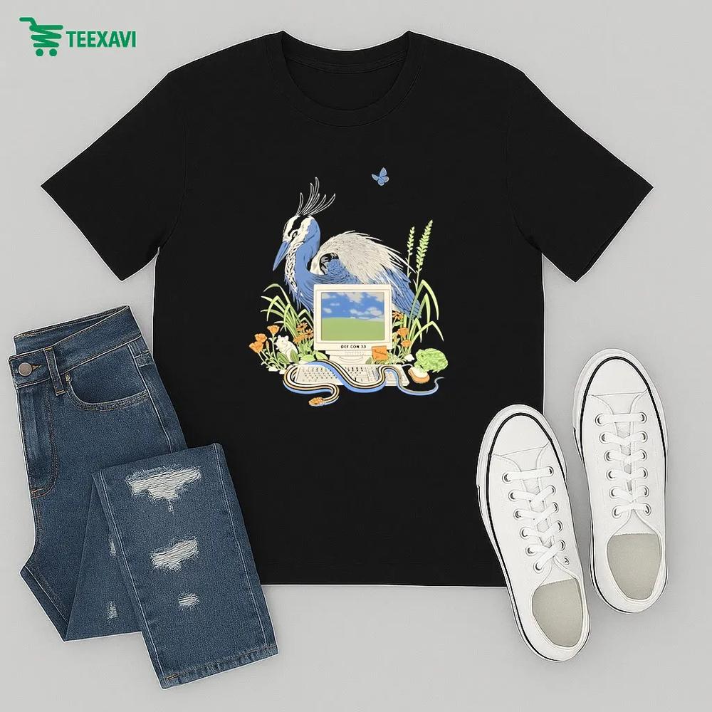 Defcon Dc33 Beyond The Walled Garden – T-shirt Defcon Dc33 Beyond The Walled Garden – T-shirt