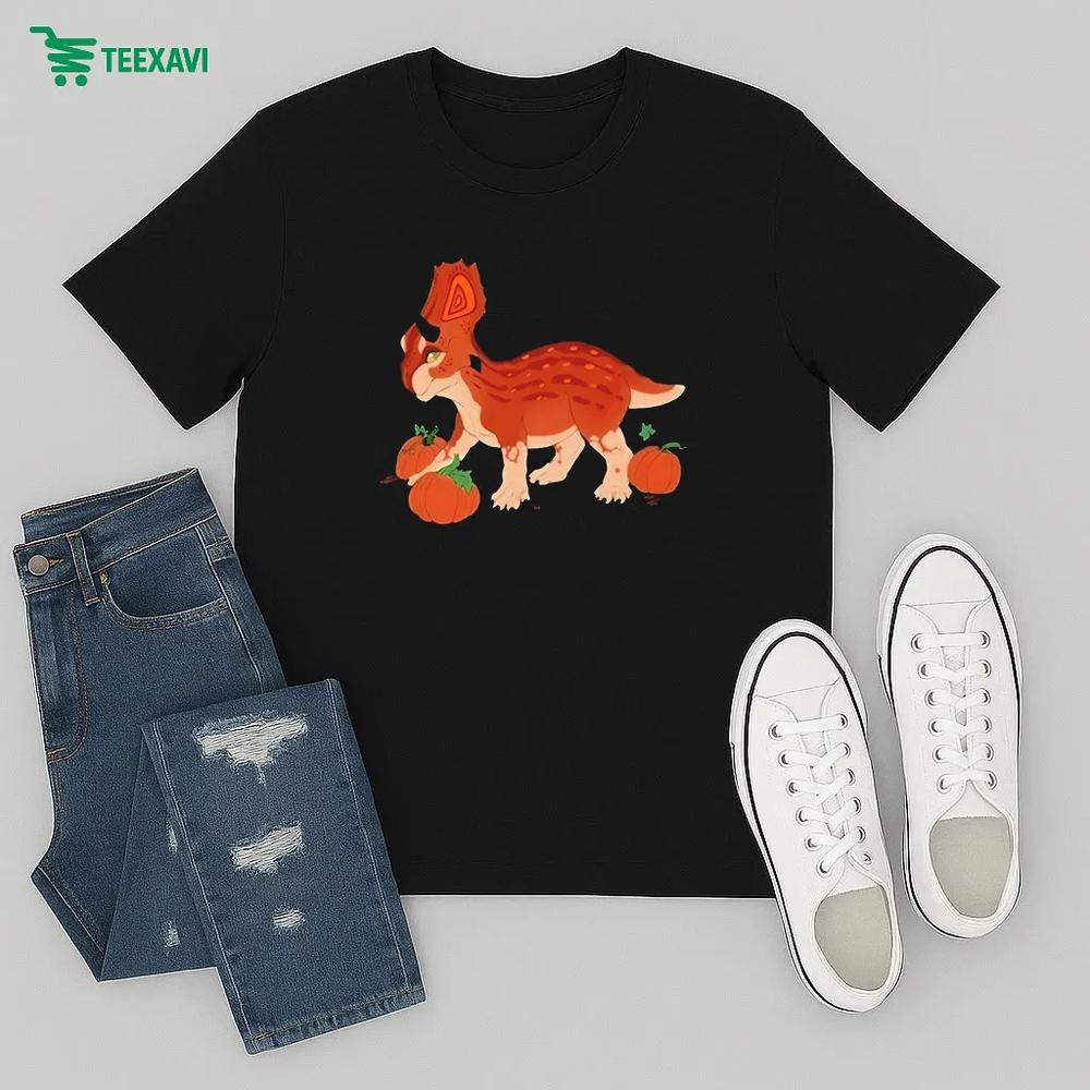 Dinosaur Diabloceratops Pumpkin – T-shirt Dinosaur Diabloceratops Pumpkin – T-shirt