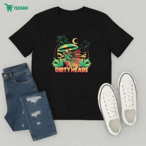 Dirty Heads 4 20 I’m On Vacation Every Single Day Skeleton T-Shirt