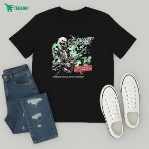 Don’t Sleep While It’s Lit Antics Skeleton T-Shirt