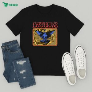 Earthless Bat And Skull T-Shirt