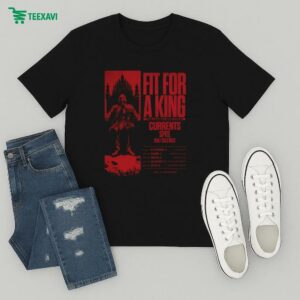 Fit For A King The Lonely God Tour 2025 Dates Currents Spite 156 Silence T-Shirt