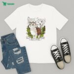 Fourth Wing Quest Squad Broccoli Cat T-Shirt