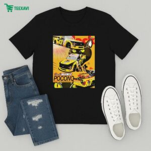 Frankie Muniz Pocono Black Cat Racing Truck T-Shirt