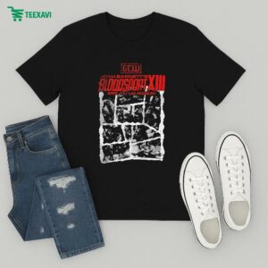 Game Changer Wrestling Gcw Josh Barnettes Bloodsport Las Vegas Nv T-Shirt