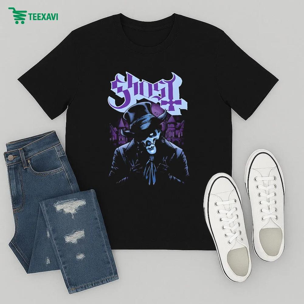 Ghost Top Hat – T-shirt Ghost Top Hat – T-shirt