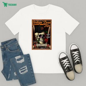 Grateful Dead Night August 12 2025 Oracle Park San Francisco, Ca Skull T-Shirt