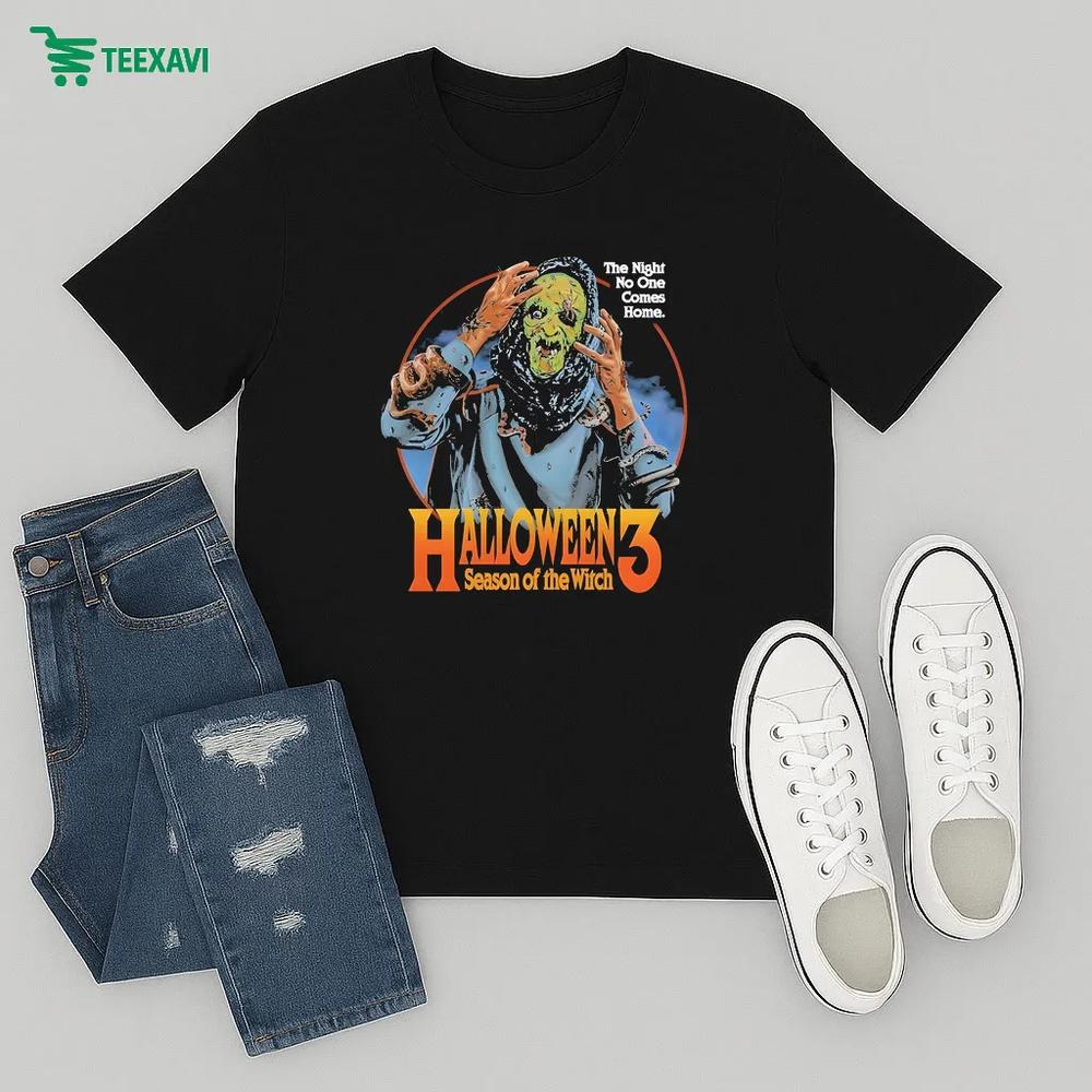 Halloween 3 Season Of The Witch The Night No One Comes Home The Clock Is Ticking – T-shirt Halloween 3 Season Of The Witch The Night No One Comes Home The Clock Is Ticking – T-shirt