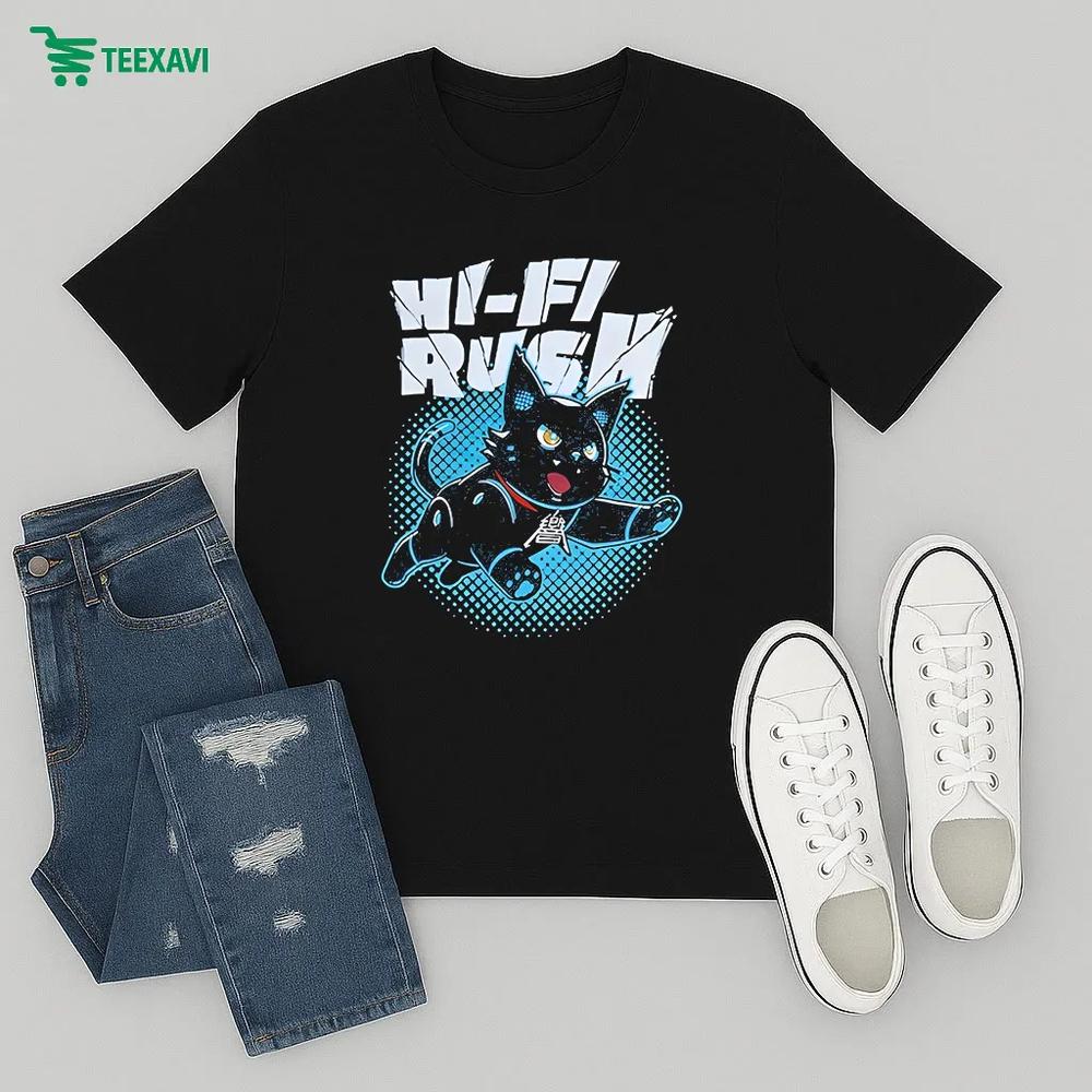 Hi-fi Rush Drop The 808 Cat – T-shirt Hi-fi Rush Drop The 808 Cat – T-shirt