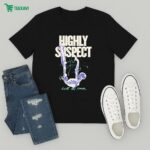 Highly Suspect As Above So Below Live On Tour 2025 Skeleton Dateback T-Shirt