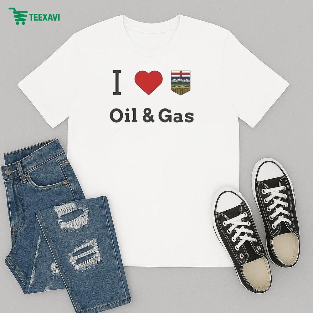 I Love Oil And Gas – T-shirt I Love Oil And Gas – T-shirt