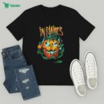 In Flames Hell Pumpkin T-Shirt