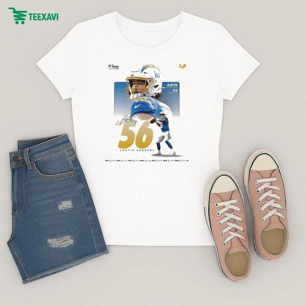 Justin Herbert Nfl Top 100 Ranked 56 For 2025 Season With La Chargers Nfl Season Ladies