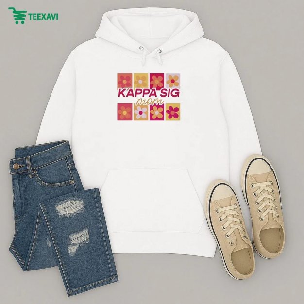 Kappa Sig Blooming Proud Mom Hoodie