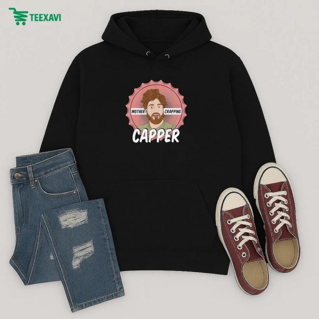 Leigh Mcnasty Mother Crapping Capper Hoodie