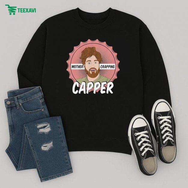 Leigh Mcnasty Mother Crapping Capper Sweatshirt