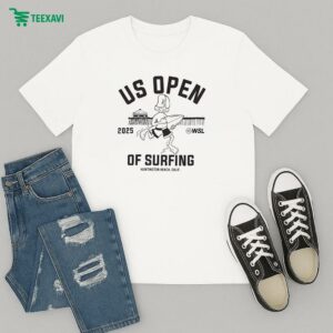 Lexus Us Open Of Surfing Runner 2025 Huntington Beach California Wsl T-Shirt