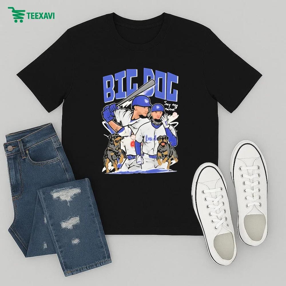 Los Angeles Dodgers The Big Dog – T-shirt Los Angeles Dodgers The Big Dog – T-shirt