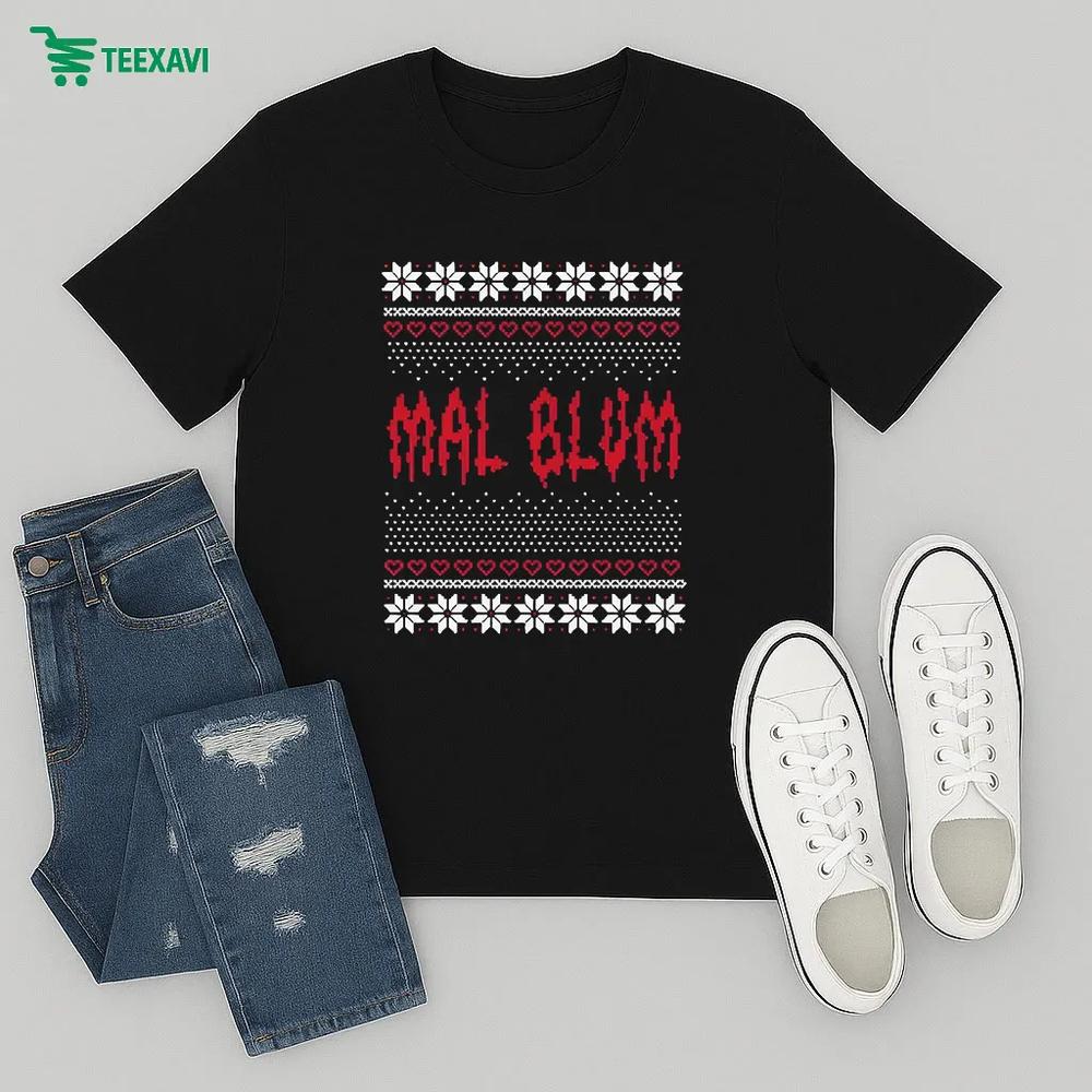 Mal Blum Winter Ugly Christmas – T-shirt Mal Blum Winter Ugly Christmas – T-shirt