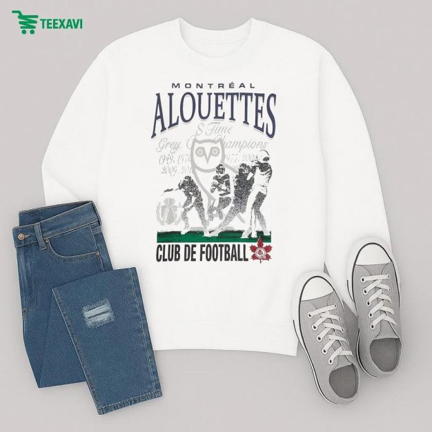 Octobersveryown Cfl Montreal Alouettes Club De Football Drake Sweatshirt