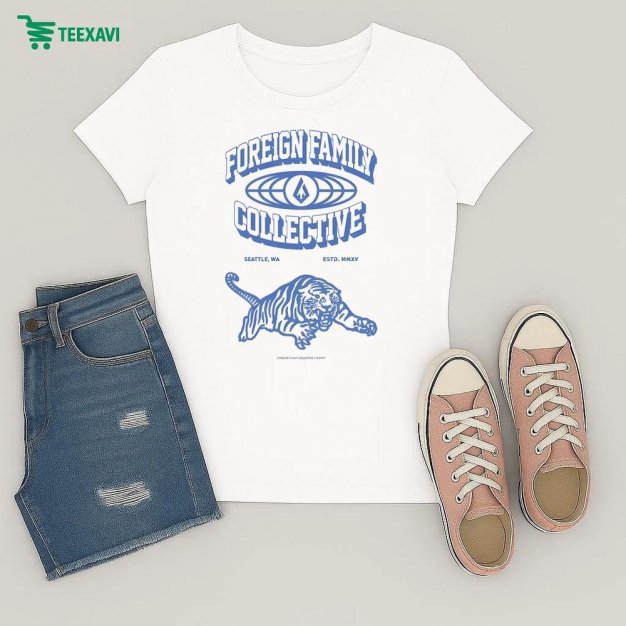 Odesza Foreign Family Collective Seattle Wa Varsity Tiger Ladies