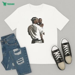 Official Kendrick Lamar Holding Baby Drake T-Shirt
