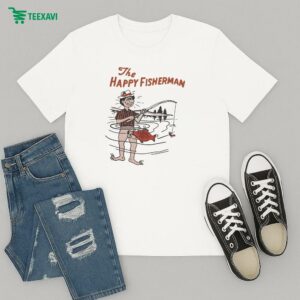 Official The Happy Fisherman T-Shirt