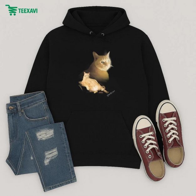 Olan Meows Oli The Chonk Cat Hoodie