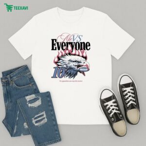 Outrank Me Vs Everyone No Opposition Can Stop This Motion Eagle T-Shirt