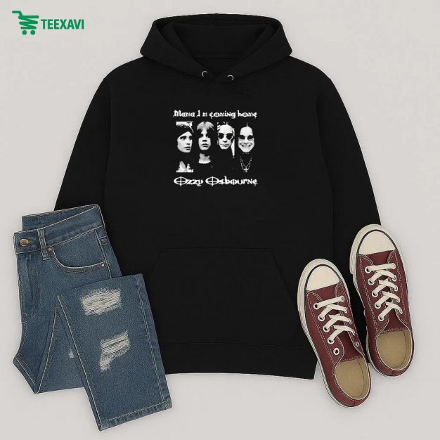 Ozzy Osbourne Mama Im Coming Home Hoodie
