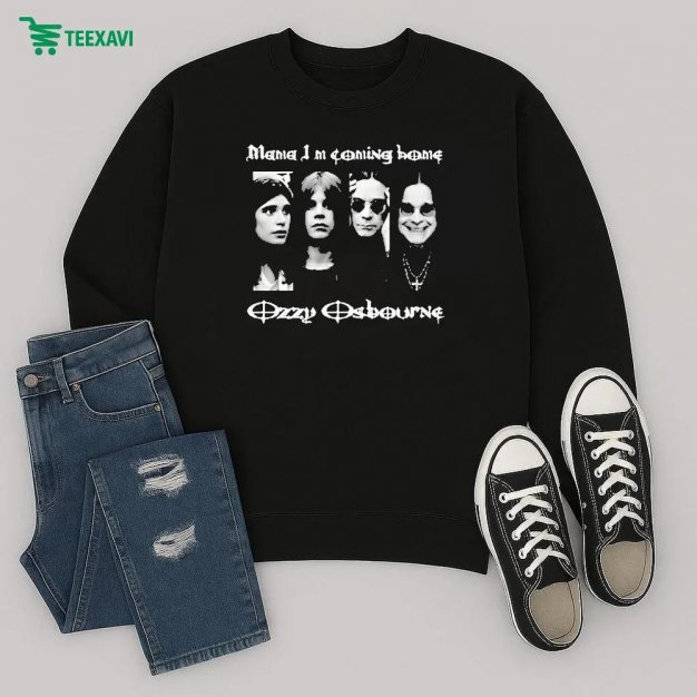 Ozzy Osbourne Mama Im Coming Home Sweatshirt