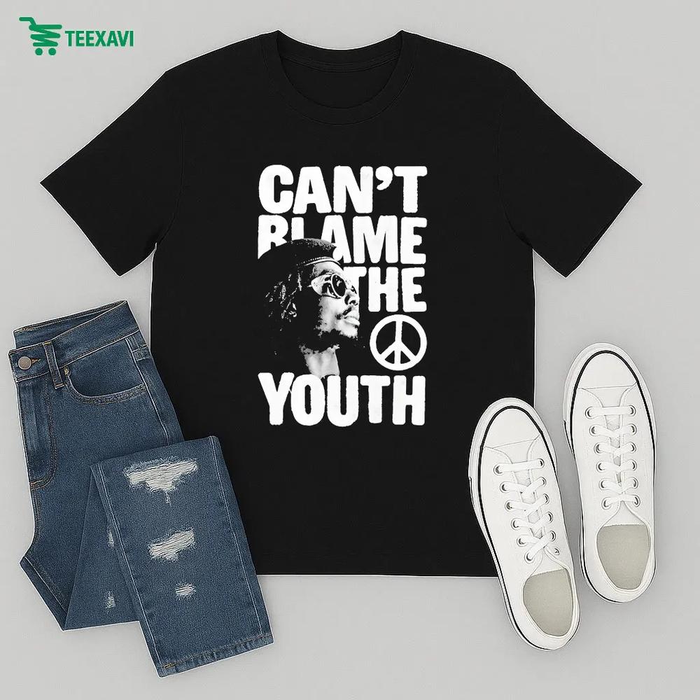 Peter Tosh Can't Blame The Youth Big Type – T-shirt Peter Tosh Can't Blame The Youth Big Type – T-shirt