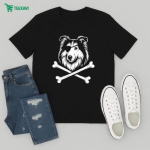 Pirate Reveille Flags Dog T-Shirt