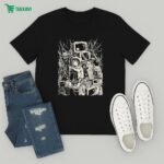 Pixel Eye Bat Wired World T-Shirt