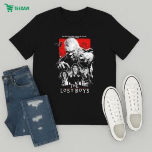 Santa Carla Vampires Lost In The Shadows Sleep All Day Party All Night Never Grow Old Never Die It’s Fun To Be A Vampire T-Shirt