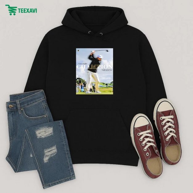 Scottie Scheffler Player On Pga Tour Has Named To 2025 Champion Golfer Of The Year Hoodie Scottie Scheffler Player On Pga Tour Has Named To 2025 Champion Golfer Of The Year Hoodie