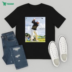 Scottie Scheffler Player On Pga Tour Has Named To 2025 Champion Golfer Of The Year T-Shirt