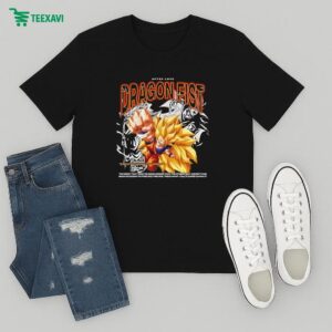Son Goku Earth’s Strongest Warrior Dragon Fist Dragon Ball T-Shirt