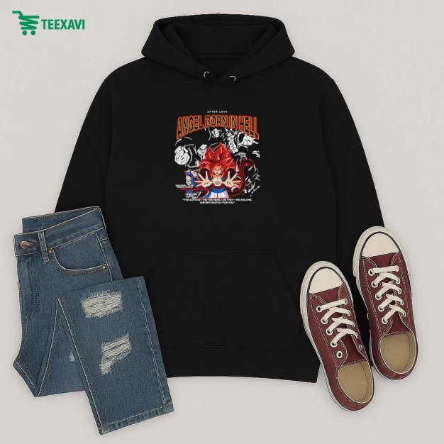 Son Goku Prince Vegeta The Strongest Fusion Angel Born In Hell The Saiyans Theyre Here I Am They We Are One Unfortunately For You Hoodie