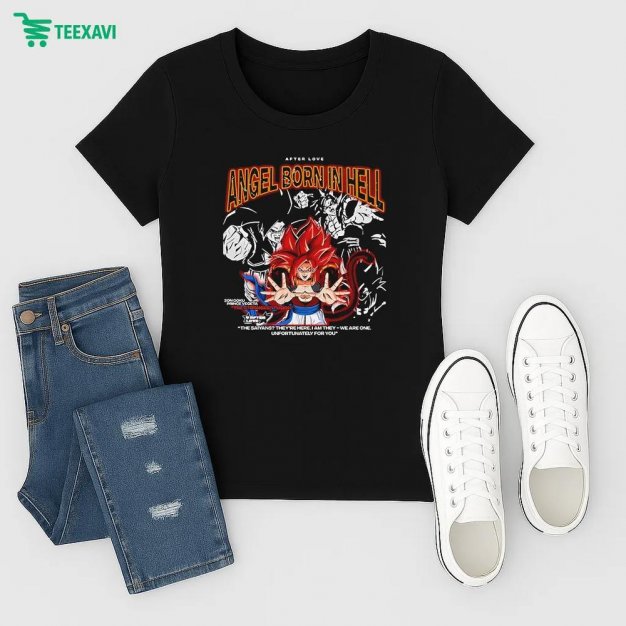 Son Goku Prince Vegeta The Strongest Fusion Angel Born In Hell The Saiyans Theyre Here I Am They We Are One Unfortunately For You Ladies