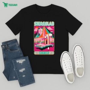 Stereolab 2025 Rio Theatre In Santa Cruz Ca T-Shirt