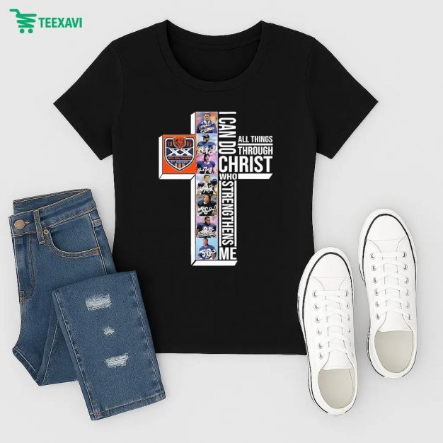 The Chicago Bears 40th Super Bowl Xx 1985 2025 I Can Do Through All Things Through Who Strengthens Me Signatures Ladies