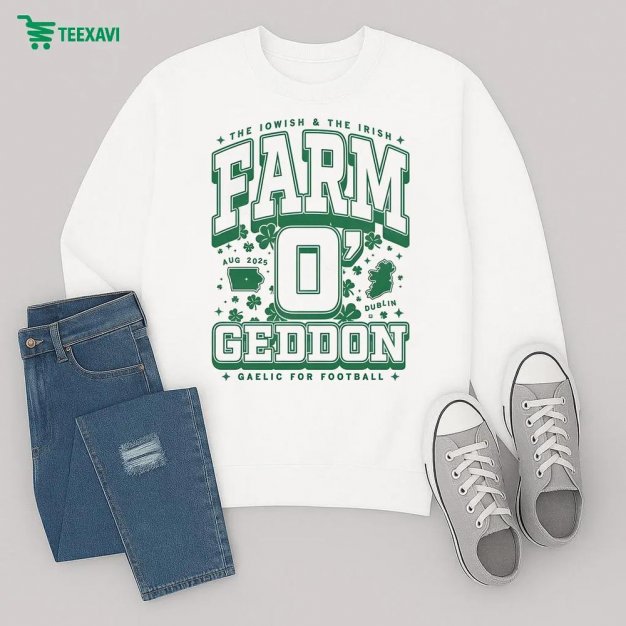 The Iowish And The Irish Farm Ogeddon Gaelic For Football Max Collegiate Sweatshirt