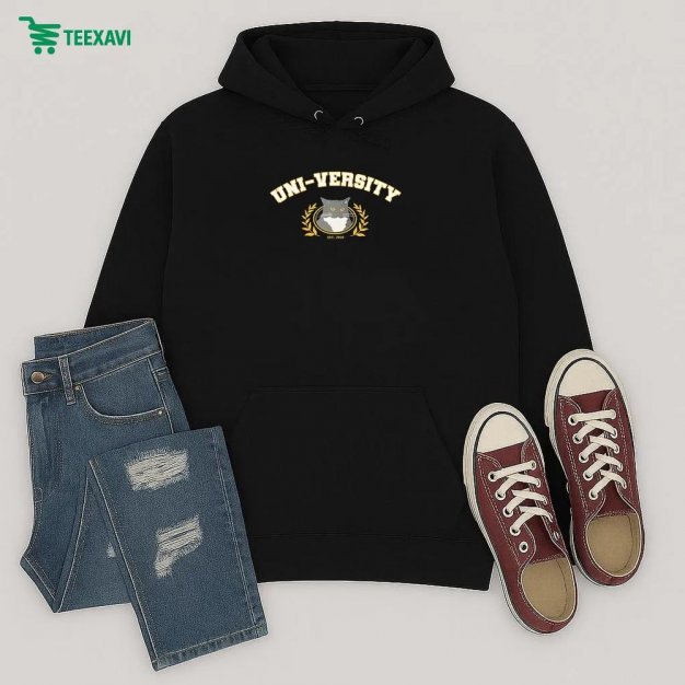 Unico Uni Versity Est 2020 Cat Hoodie
