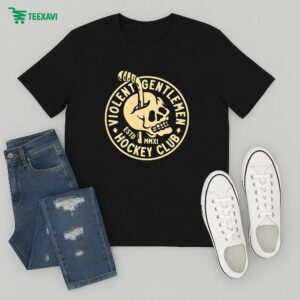 Violent Gentlemen Hockey Club Headache Skull T-Shirt