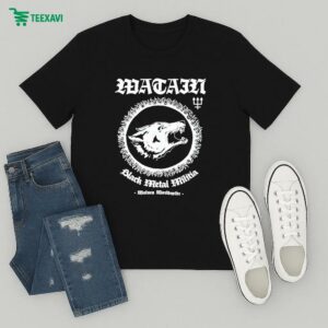 Watain Black Metal Militia Wolves Worldwide T-Shirt
