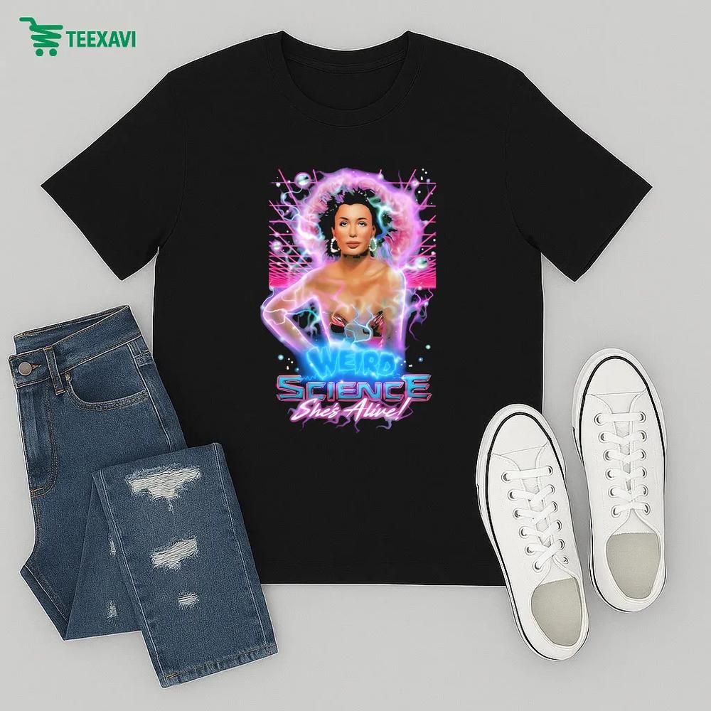 Weird Science She's Alive – T-shirt Weird Science She's Alive – T-shirt